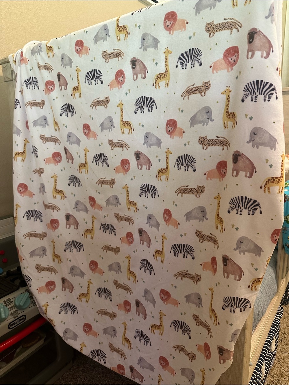 Caden Lane Safari Crib Sheet